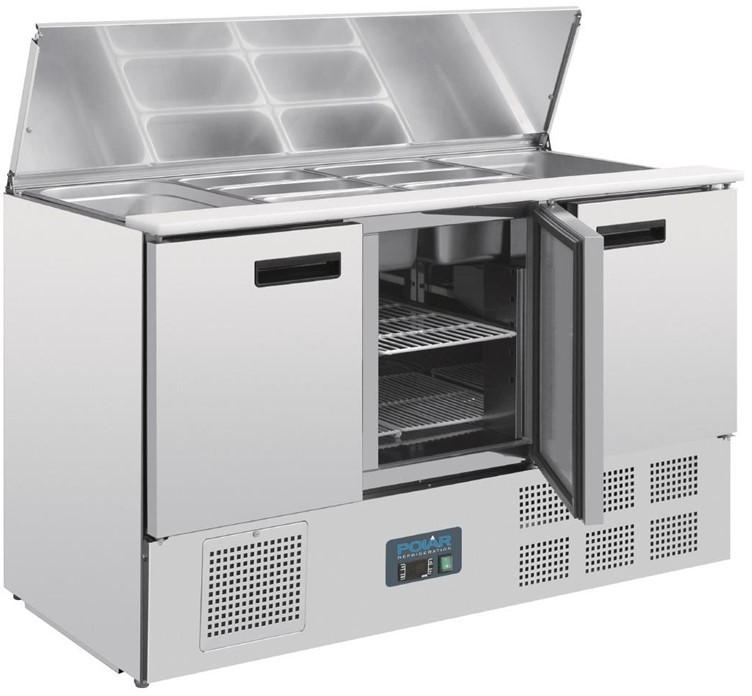  Polar Serie G gek&uuml;hlte Saladette 368 Liter 