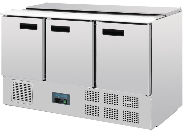  Polar Serie G gek&uuml;hlte Saladette 368 Liter 