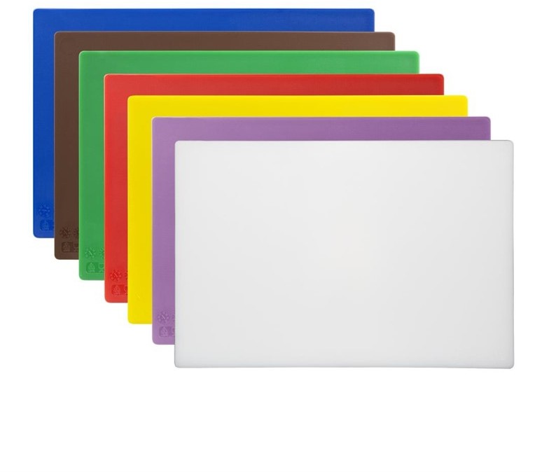  Hygiplas Low Density Schneidebretter (7 St&uuml;ck) 