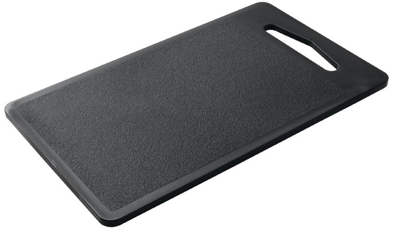  Hygiplas rechteckiges Bar Schneidebrett schwarz 25,5cm 