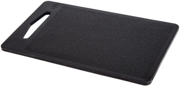  Hygiplas rechteckiges Bar Schneidebrett schwarz 25,5cm 