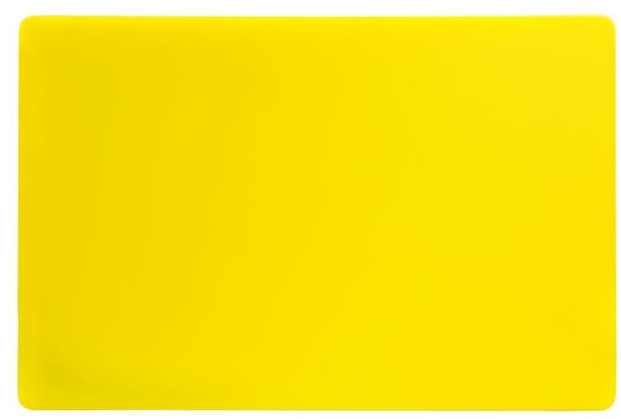  Hygiplas LDPE extra dickes Schneidebrett gelb 45x30x2cm 