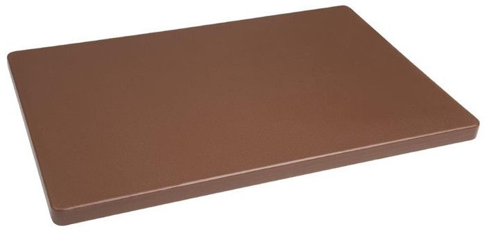  Hygiplas LDPE extra dickes Schneidebrett braun 45x30x2cm 
