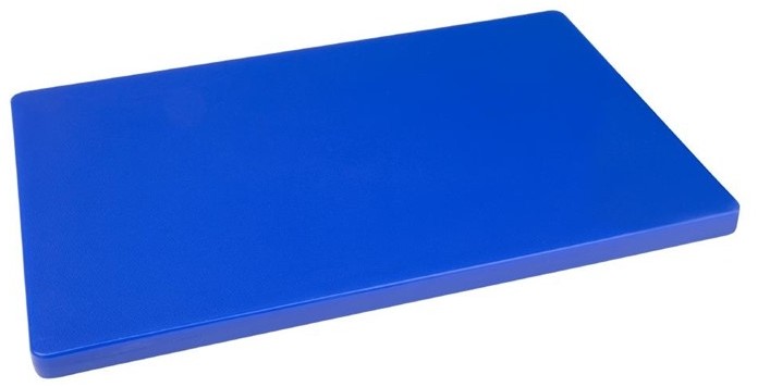  Hygiplas LDPE extra dickes Schneidebrett blau 45x30x2cm 