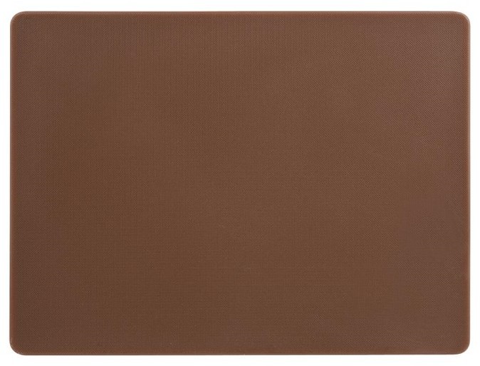  Hygiplas LDPE Schneidebrett braun 30,5x22,9x1,2cm 