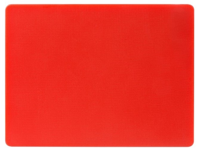  Hygiplas LDPE Schneidebrett rot 30,5x22,9x1,2cm 