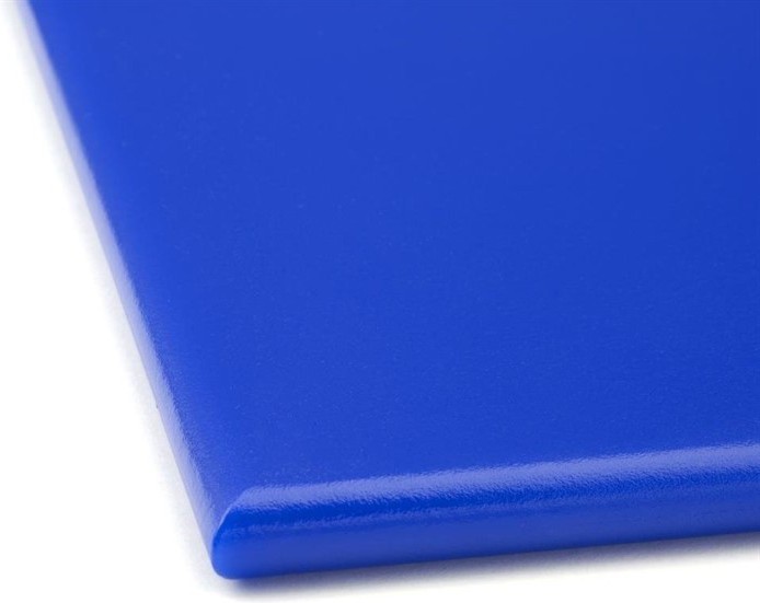 Hygiplas HDPE kleines Schneidebrett blau 300x 225x12mm 