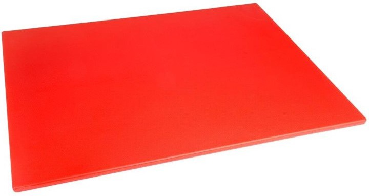  Hygiplas LDPE Schneidebrett rot 60x45x1cm 