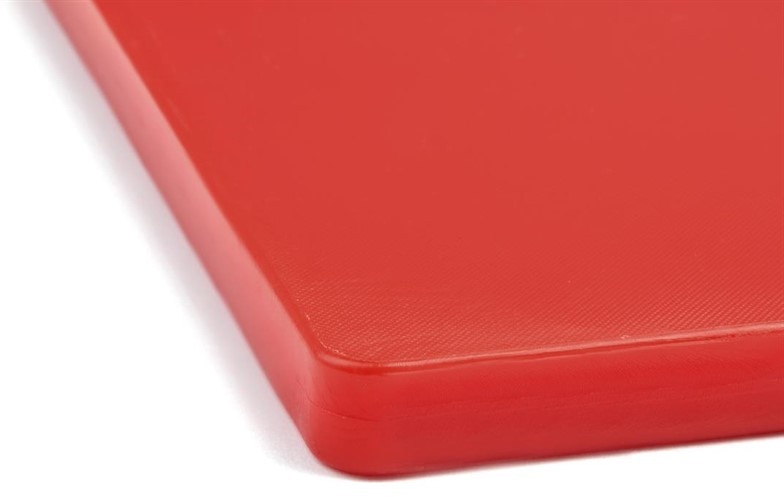  Hygiplas LDPE extra dickes Schneidebrett rot 60x45x2cm 