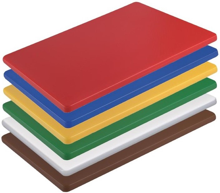  Hygiplas Hgyiplas LDPE kleine Schneidebretter Set 