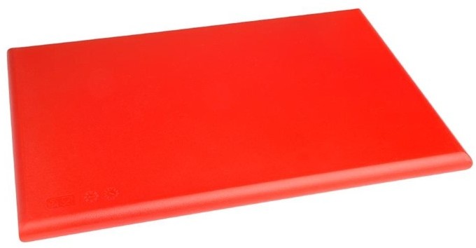  Hygiplas extra dickes Schneidebrett mit hoher Dichte rot 