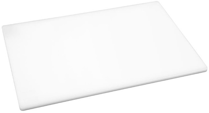  Hygiplas LDPE Schneidebrett wei&szlig; 45x30x1,2cm 