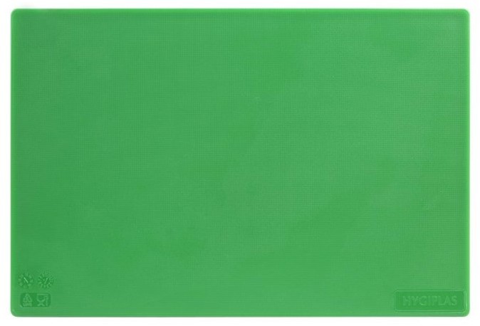  Hygiplas LDPE Schneidebrett gr&uuml;n 45x30x1,2cm 