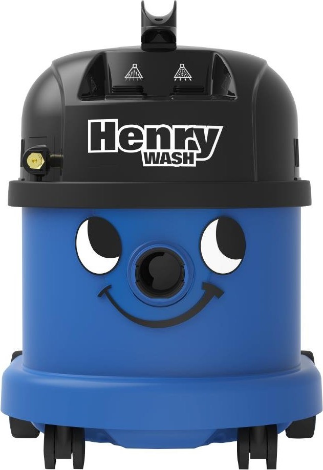  Numatic Sproei-extractiemaschine Staubsauger Henry Wash HVW370 blau mit Kit AS6 