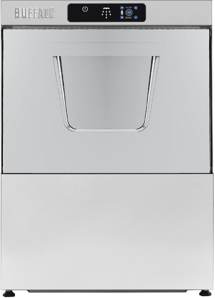  Buffalo Digital Geschirrsp&uuml;ler f&uuml;r den Einbau mit Ablaufpumpe 500mm Korb 5.4kW 