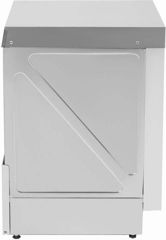 Buffalo Digital Untertisch-Gl&auml;ser-Sp&uuml;lmaschine mit Ablaufpumpe, 400mm Korb, 2,9kW 