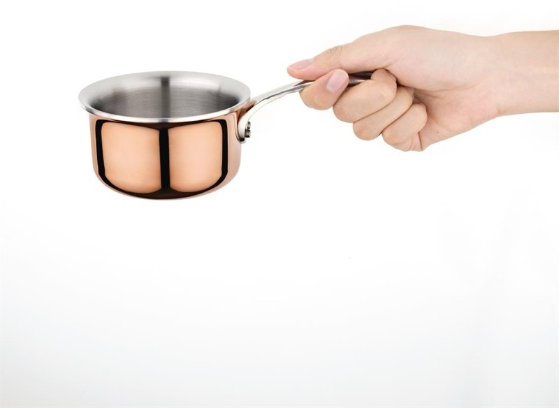  Vogue Mini Triwall Kupfer-Stieltopf 330ml 