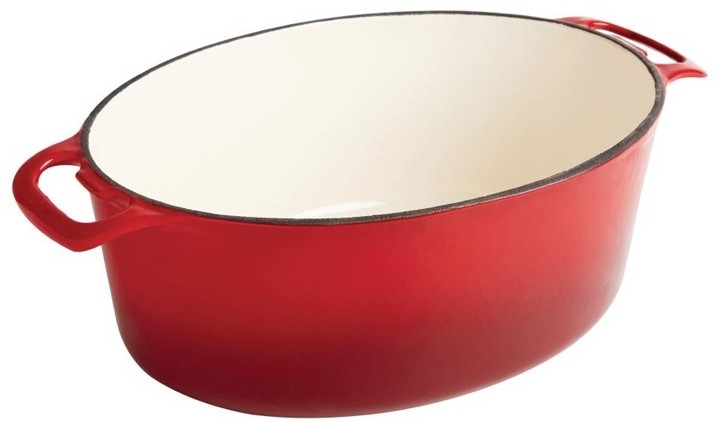  Vogue ovaler Schmortopf rot 