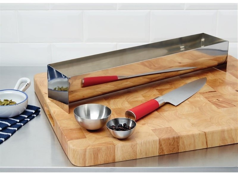  Vogue u-f&ouml;rmige Edelstahl-Terrinenform 500mm 
