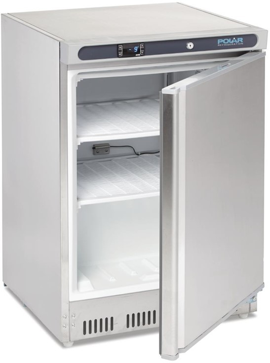  Polar Serie C Edelstahl Gefrierschrank Tischmodell 140L 