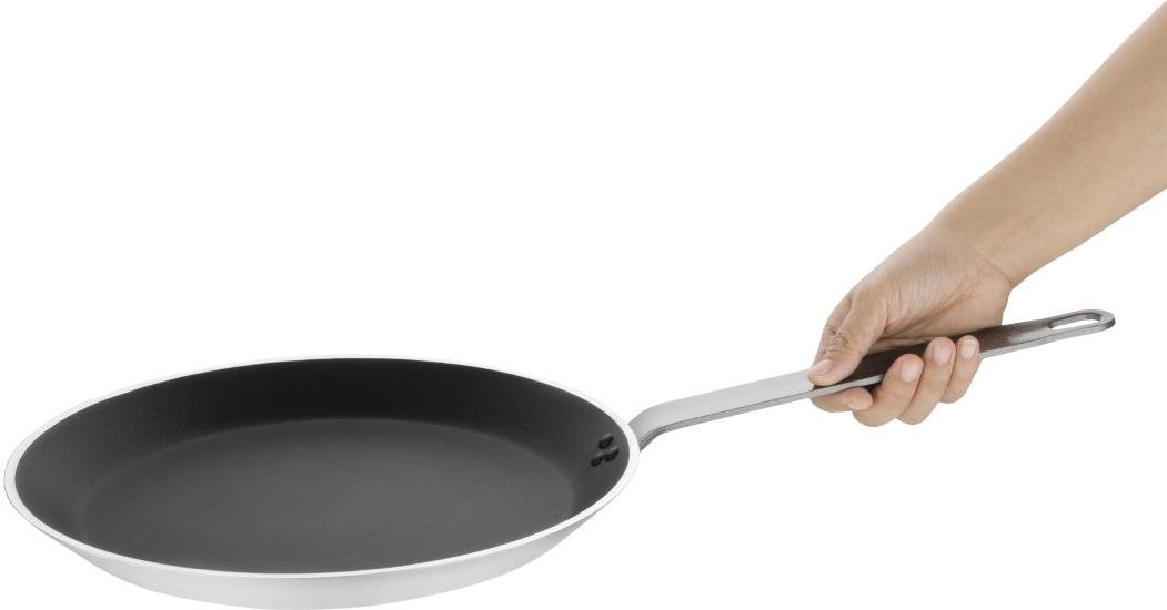 Vogue Platinum Plus Anodisiertes Aluminium Antihaft-Teflon Crepe-Pfanne 30cm 