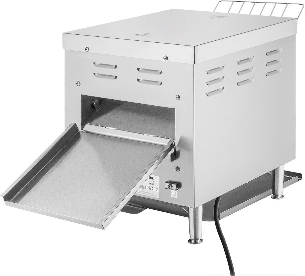  Buffalo Doppel-Scheiben F&ouml;rderband-Toaster 