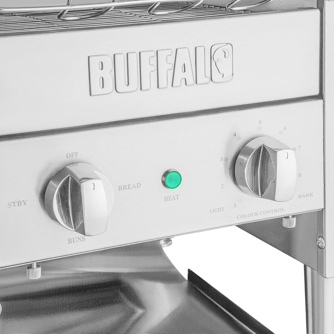 Buffalo Doppel-Scheiben F&ouml;rderband-Toaster 
