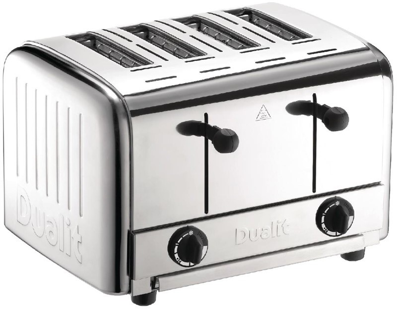  Dualit Cateringtoaster 49900 Edelstahl 4 Schlitze 