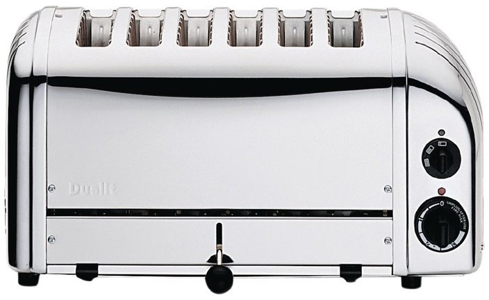  Dualit Toaster 60144 Chrom 6 Schlitze 