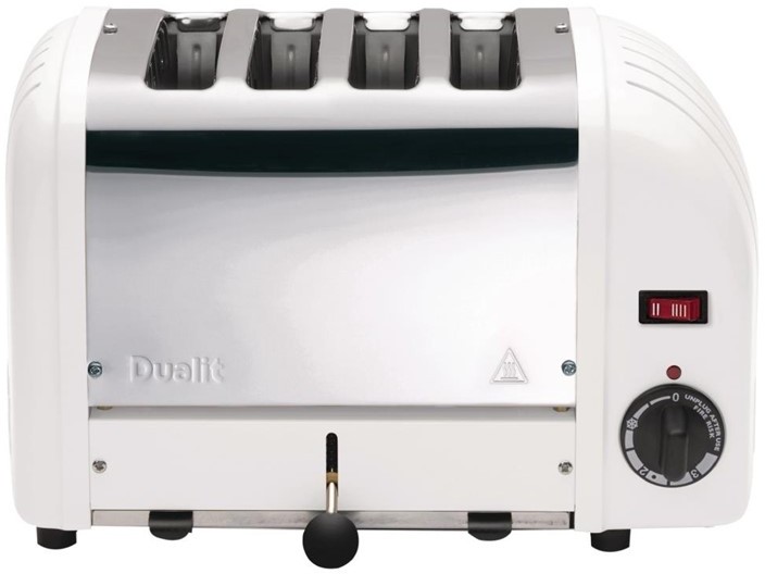  Dualit Toaster 40355 wei&szlig; 4 Schlitze 