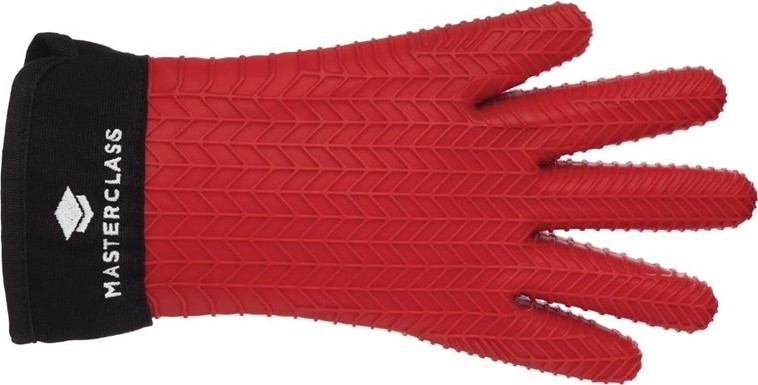  KitchenCraft MasterClass Silikon-Ofenhandschuh mit Baumwollfutter 
