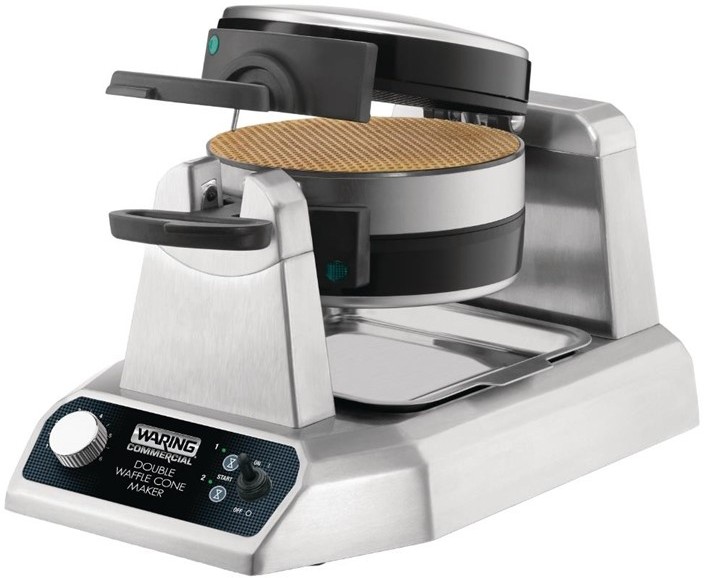  Waring doppelter Waffelh&ouml;rnchenautomat WWCM200K 