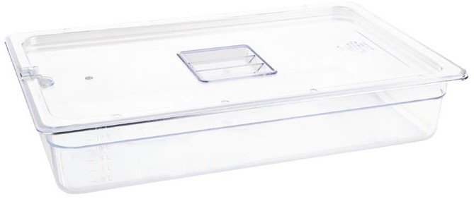  Vogue Polycarbonat GN-Beh&auml;lter GN1/1 100mm 