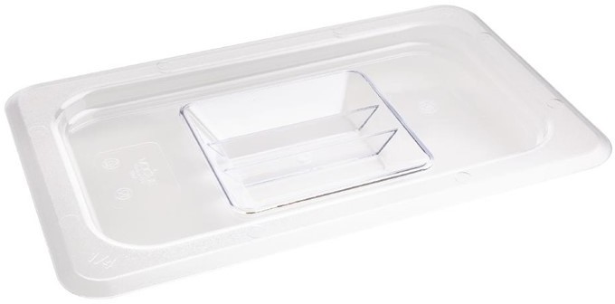  Vogue Polycarbonat Deckel GN1/4 