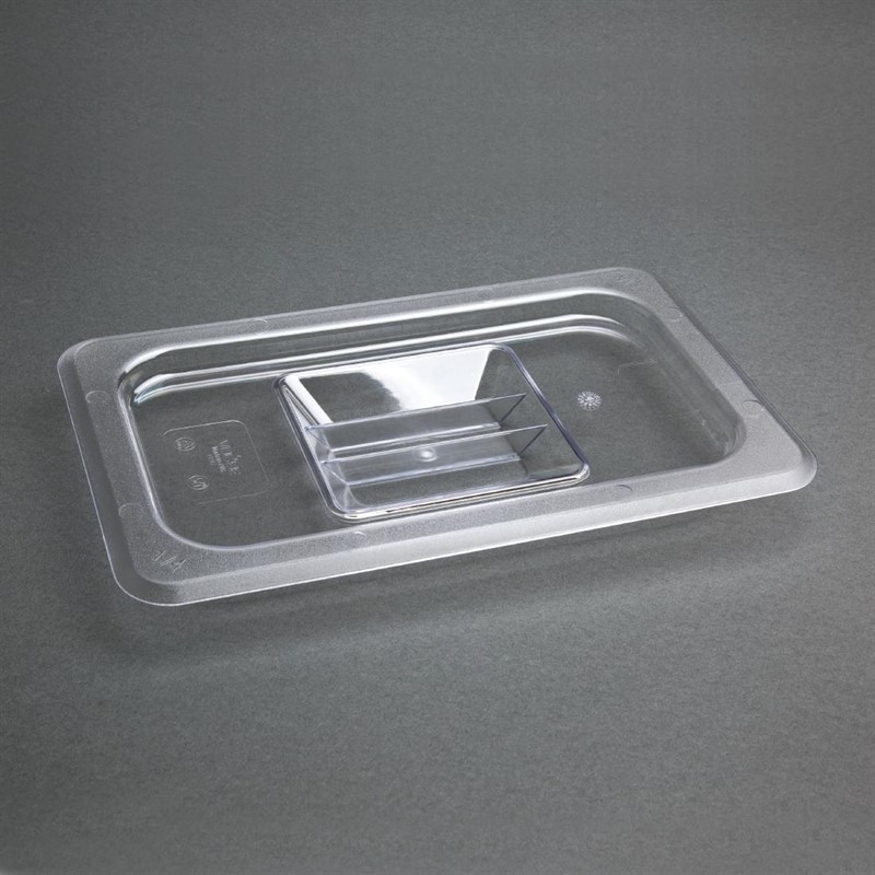  Vogue Polycarbonat Deckel GN1/4 