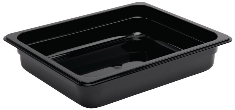  Vogue GN-Beh&auml;lter GN1/2 schwarz 65mm 