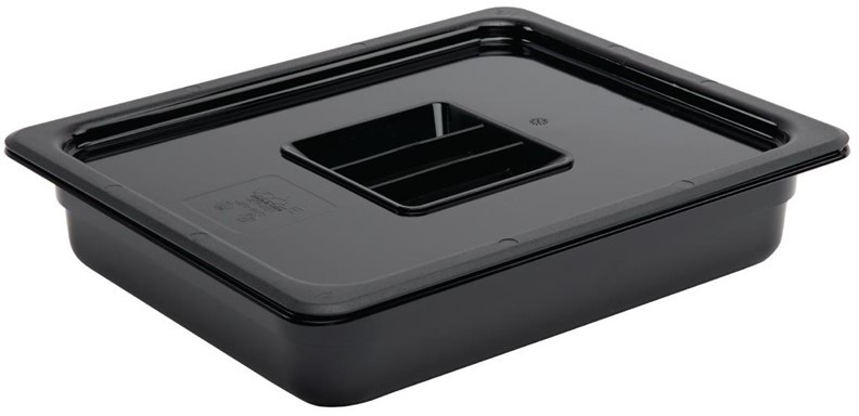  Vogue GN-Beh&auml;lter GN1/2 schwarz 65mm 