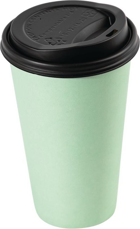  Fiesta Green kompostierbarer Deckel f&uuml;r Hei&szlig;getr&auml;nkebecher 34cl 1000er Pack 
