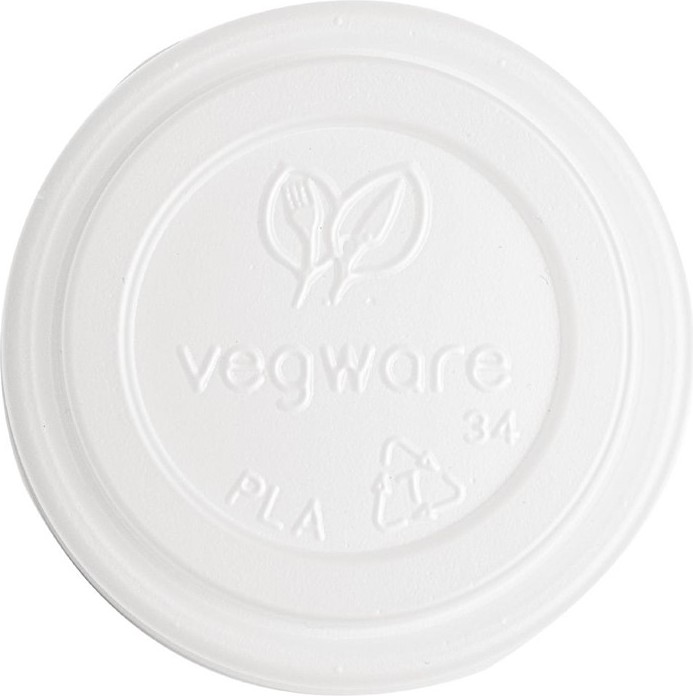  Vegware 62-Serie CPLA-Deckel (2000 St&uuml;ck) 
