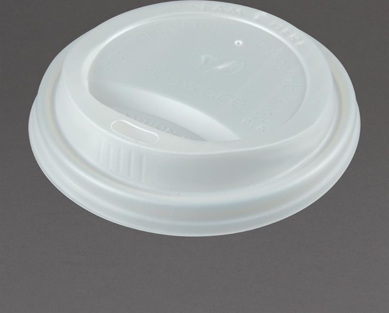  Vegware Kompostierbare Deckel f&uuml;r Hei&szlig;getr&auml;nkebecher 