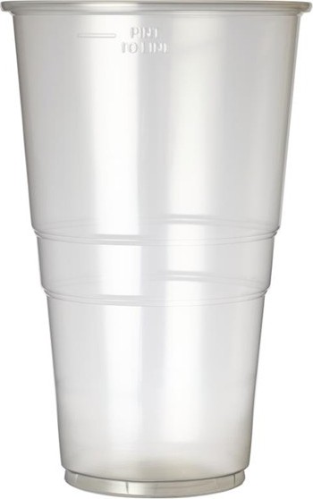  Gastronoble Plastico Einweggl&auml;ser 570ml 
