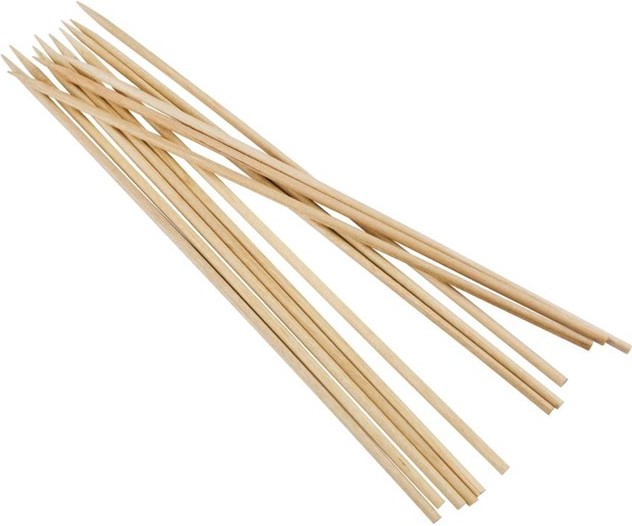  Fiesta Green Einweg-Holzspie&szlig;e Biologisch abbaubar 18cm 
