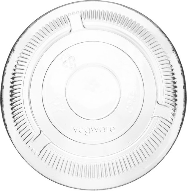  Vegware Vegware-Deckel f&uuml;r kompostierbare Softdrinkbecher der Serie 96 (1000 St&uuml;ck) 