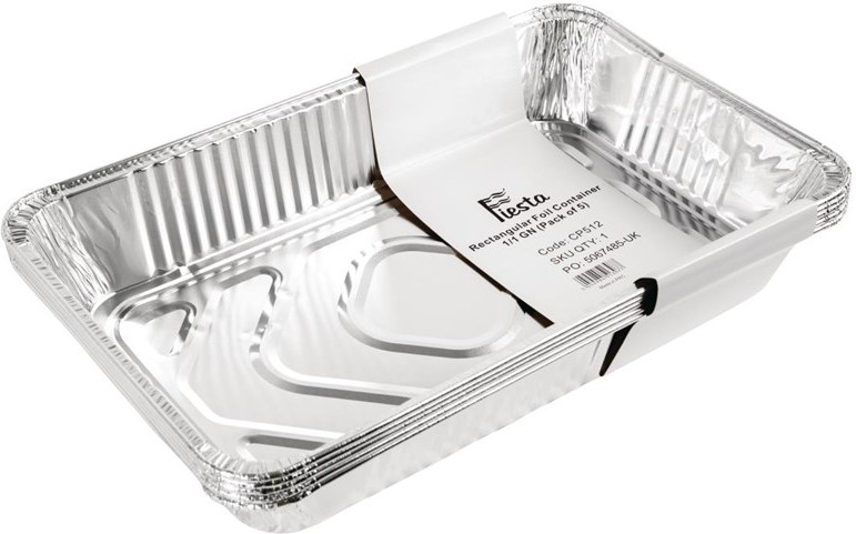  Fiesta Rechteckige Aluminium Servierschalen GN 1/1 
