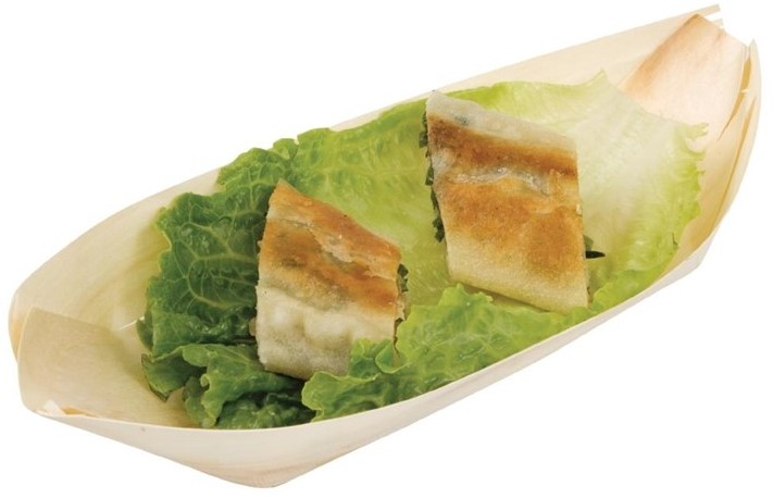  Fiesta Green Schiffchen Pappelholz Biologisch abbaubar 19cm 