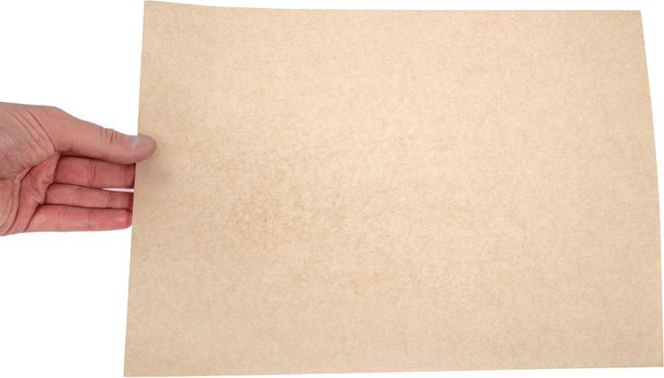  Vegware Kompostierbares Pergamentpapier ungebleicht 38 x 27,5cm 