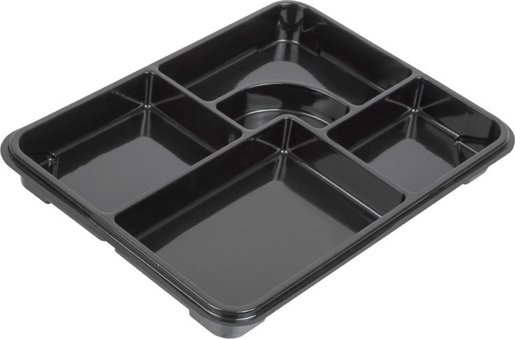  Gastronoble Recycelbare Bento-Boxen von Faerch nur Basis 263 x 201 mm (90 St&uuml;ck) 