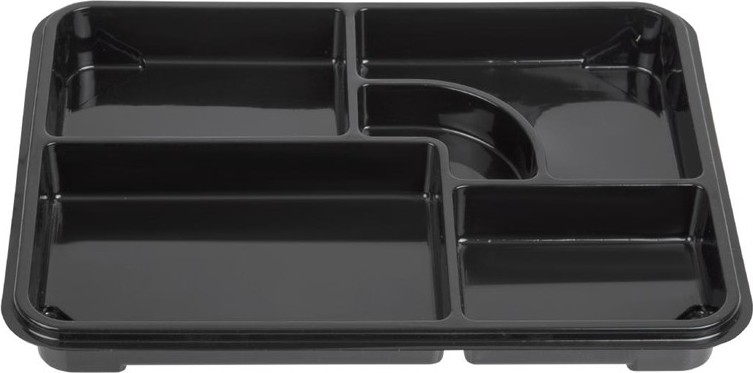  Gastronoble Recycelbare Bento-Boxen von Faerch nur Basis 263 x 201 mm (90 St&uuml;ck) 