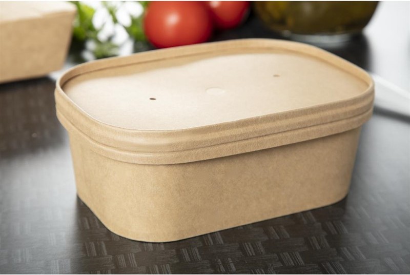  Colpac Stagione Recycelbare mikrowellengeeignete Lebensmittelbeh&auml;lter 750ml (300 St&uuml;ck) 