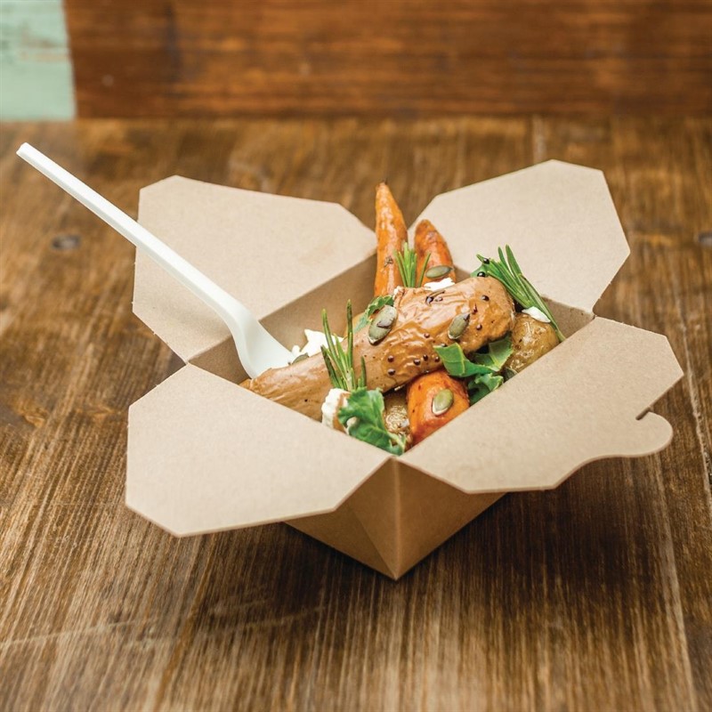  Vegware No.1 Lebensmittelboxen 700ml (450 St&uuml;ck) 